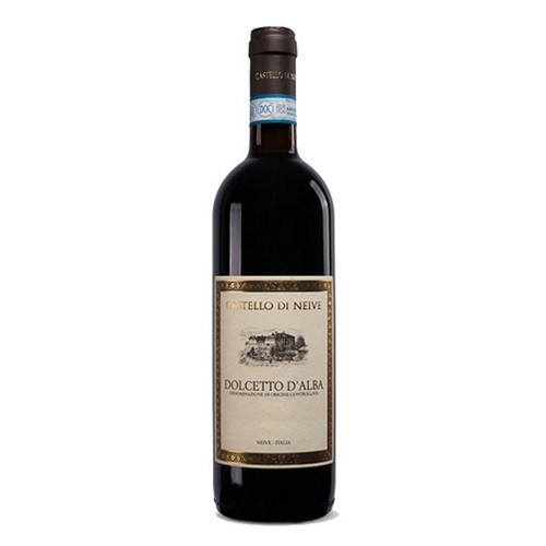 Dolcetto alba doc - d'alba, castello
