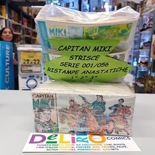 CAPITAN MIKI - STRISCE SERIE 1/56 + RISTAMPE ANASTATICHE 1° 2° 3° ANNO
