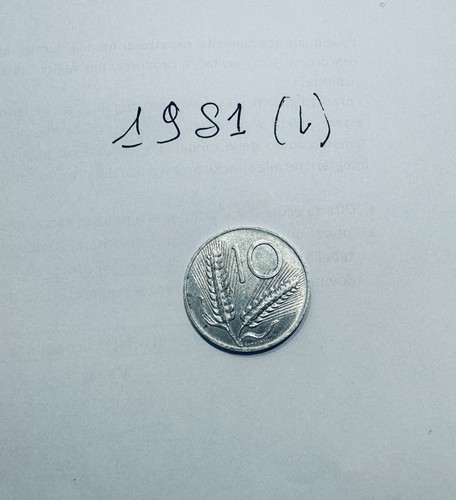 Molto rara moneta 10 - moneta, lire
