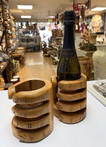 Portabottiglie vino legno - portabottiglie,