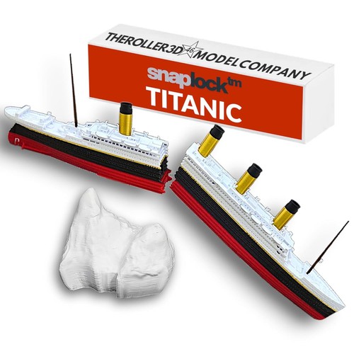 Realistic titanic model - titanic, with