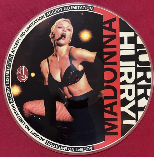 Madonna hurry picture - picture, lp