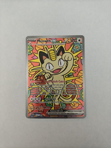 Meowth perfect order - meowth, ex