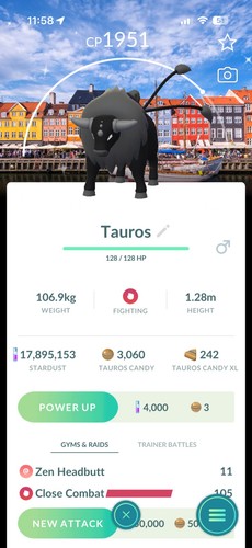Shiny tauros combat copenhagen - shiny,