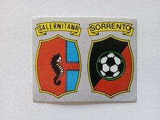 FIGURINA CALCIO FLASH 86 SCUDETTO SALERNITANA/SORRENTO CON VELINA