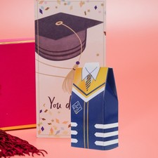  30 Pcs Scatoline Bomboniere Laurea Scatole Porta Di Caramelle Carta Favorire