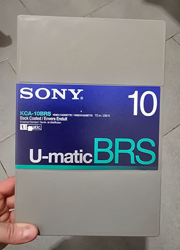 Sony matic brs u - matic, u-matic