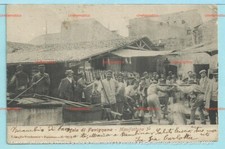 cartolina FAVIGNANA (Trapani) Manifattura 3^ (lavorazione del tonno) primi '900