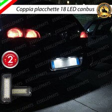 COPPIA LUCI TARGA LED PLACCHETTE COMPLETE CANBUS VOLKSWAGEN GOLF 6 VI 6000K