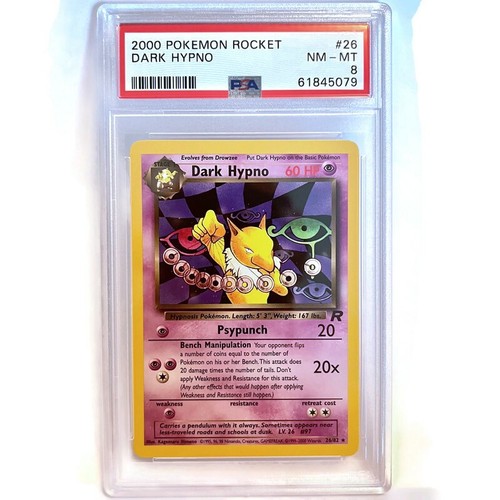 Psa dark hypno rare non - rare, non-holo