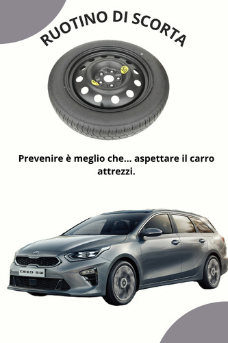 Ruotino scorta per kia - 17",