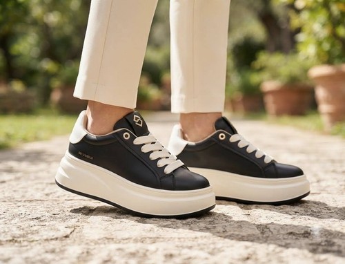 Sneakers donna nero - sneakers, da