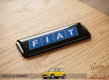 LOGO RESINATO FIAT PER VOLANTE