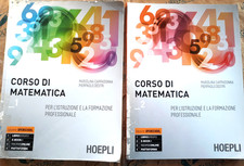LOTTO IN 2 VOLUMI "CORSO DI MATEMATICA" - M. CAPPADONNA e P. DESTRI - HOEPLI