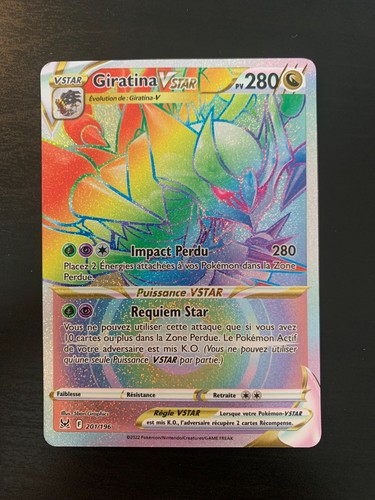 Carte pokémon giratina - pokémon, :