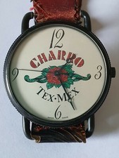 Orologio da polso vintage El Charro Tex Mex da riparare.