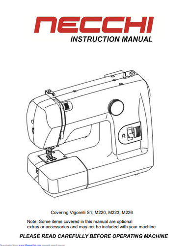 Manuale istruzioni macchina - , da