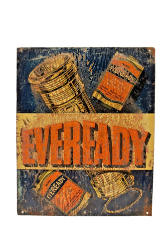 Vecchio eveready latta - vecchio,