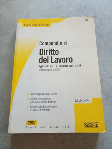 Compendio del diritto - compendio,