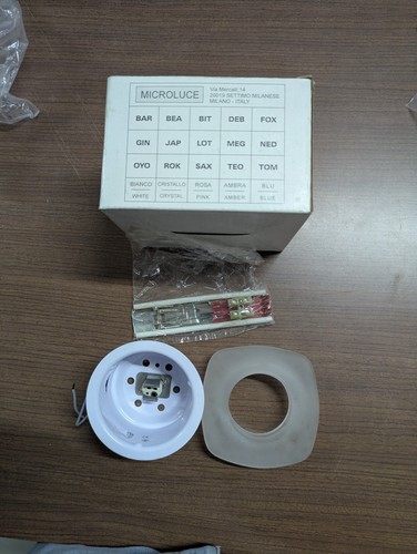 Microluce faretto mod ned 230 - mod.,