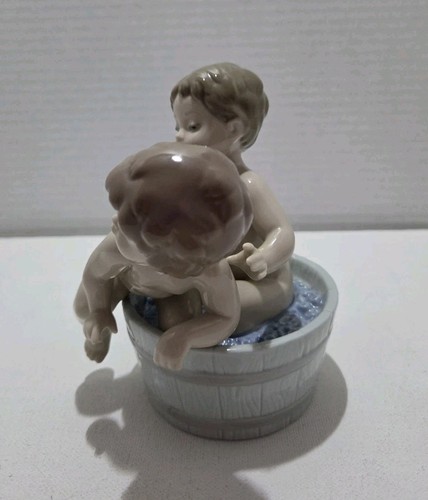 Vtg lladro bath time - vtg, time'