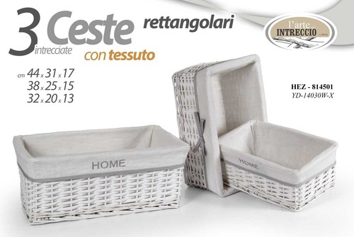 Set ceste vimini - ceste, casa