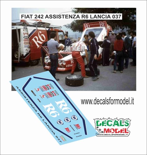 Decals assistenza van - assistenza,