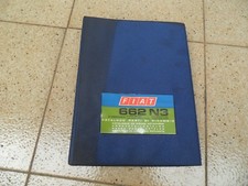 FIAT 662N3 CATALOGO RICAMBI ORIGINALE