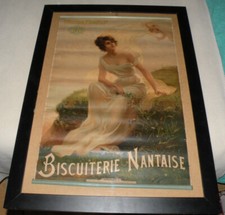 RARE AFFICHE BISCUITERIE