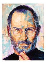 Steve Jobs poster stampa 18x12
