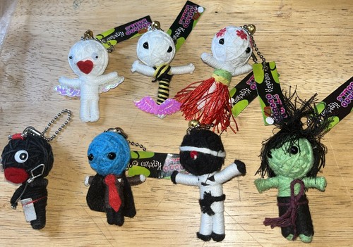 Voodoo doll keyring bundle - bundle, x7