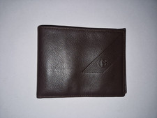 Portafoglio uomo Nazareno Gabrielli in pelle nero vintage