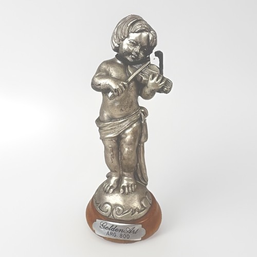 Statuina violino cherubino