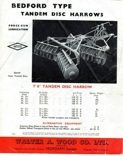 Foglietto erpice disco - a,