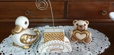 Trio Thun da collezione:  Teddy - Spumone aziendale - Papera 