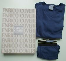 Originale ENRICO COVERI UnderWear Maglia e Boxer 100% cotone-nuovo-Made in Italy