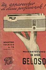 Radio - Geloso - Bollettino tecnico Geloso n. 74
