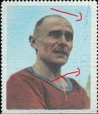 bh26 rara figurina originale card quiz calendario 1952 n 45 bologna calcio calcio