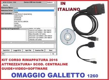 GALLETTO 1260 + KIT CORSO  MAPPARE CENTRALINE VIDEO CORSI SOFTWARE MAPPE