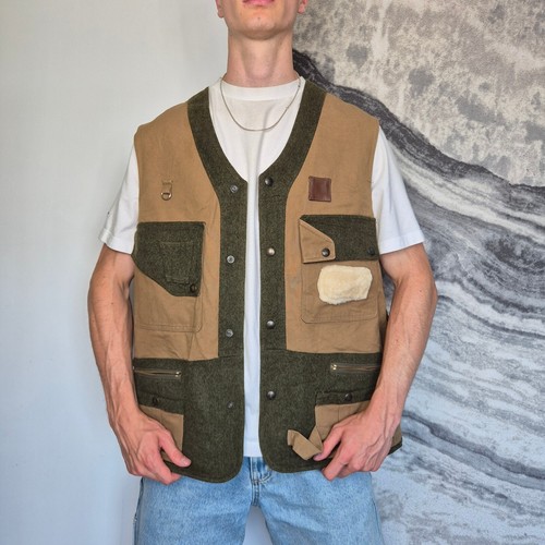 Gilet utility uomo - utility, khaki