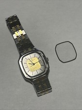 Baume & Mercier Geneve Quartz Ref 11100873 Ricambi Acciaio E Oro Vintage