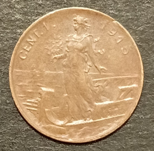 Centesimo lire prora 1915 - 1,