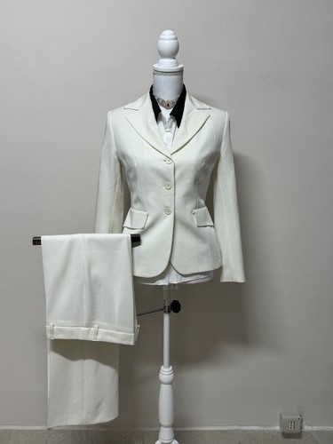 Tailleur donna bianco avorio - tailleur,