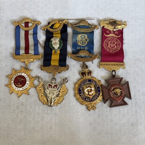 Vintage freemason medals - freemason,
