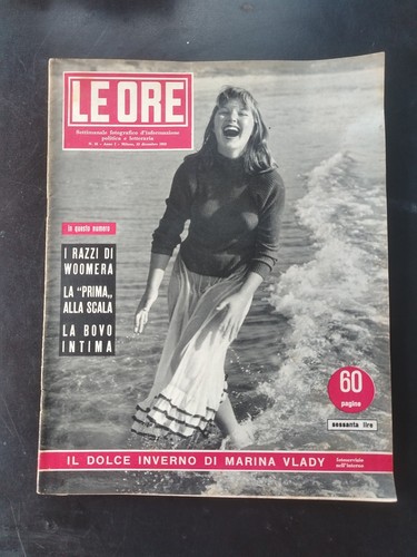 Ore dicembre 1953 - ore, 31