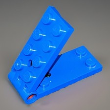 LEGO piastra cerniera nera ref