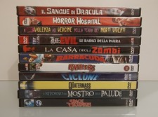 LOTTO 11 DVD HORROR FILM ORRORE TERRORE Dracula Morti Viventi Zombi Catastrofici