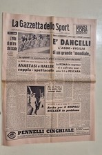 GAZZETTA DELLO SPORT 26 AGOSTO 1968 JUVENTUS-BIELLA 6-0 FIACCOLA OLIMPIADI ATENE