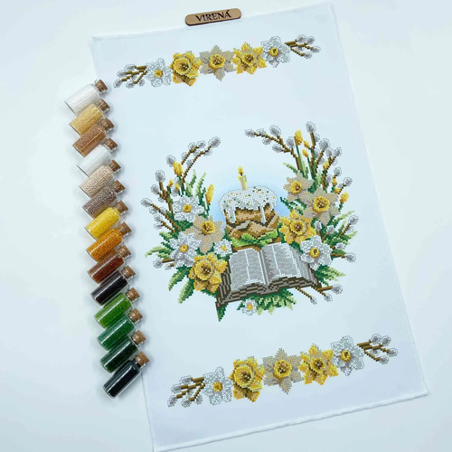 Kit ricamo perline - ,