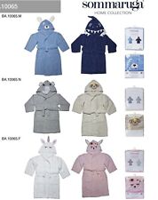 ACCAPPATOIO BABY IN SPUGNA UNISEX BIMBO BIMBA CON CAPPUCCIO A FORMA DI ANIMALI